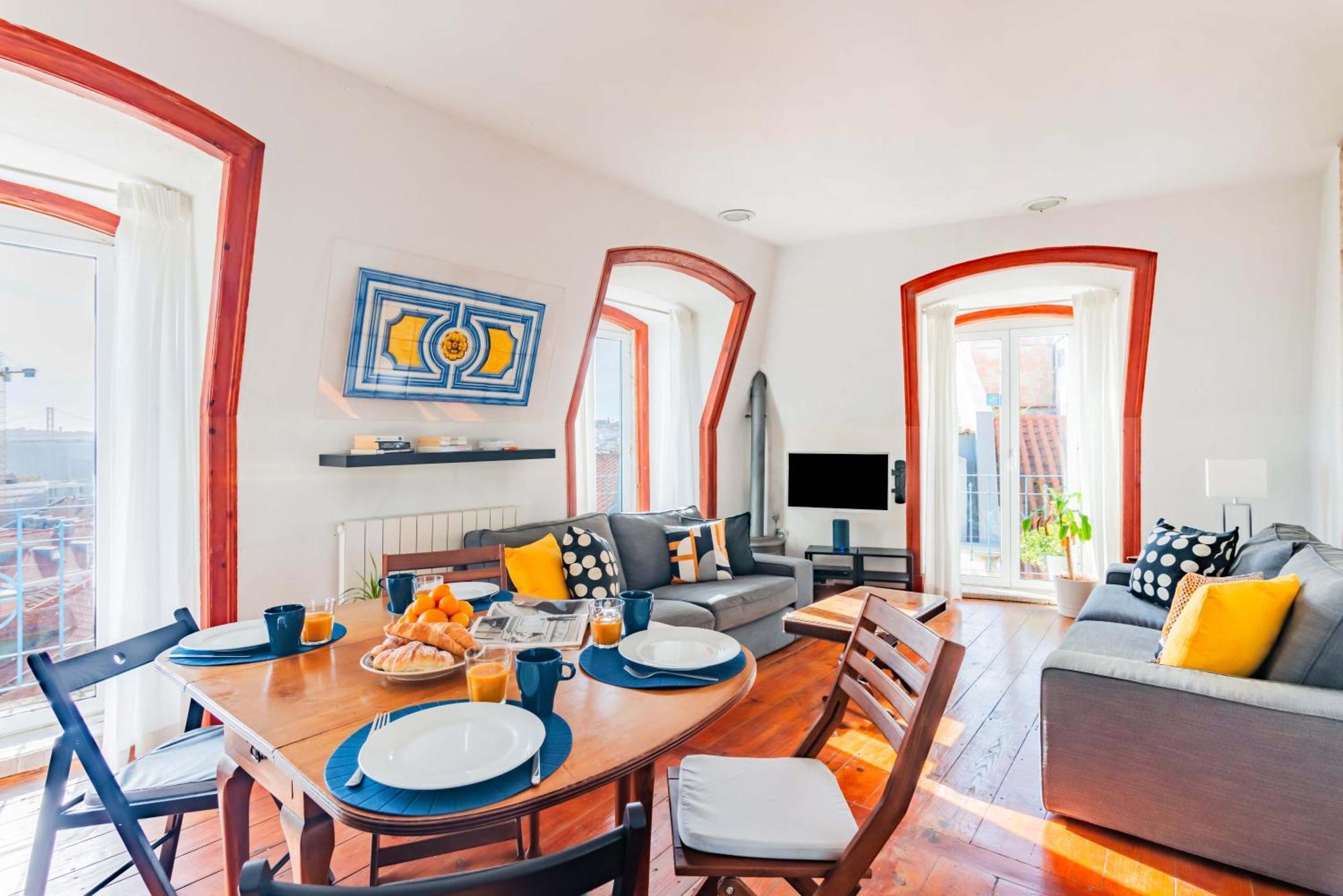 Bica'S River View Duplex Lissabon Buitenkant foto